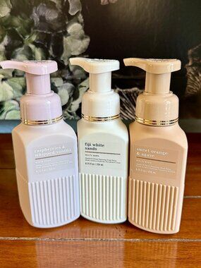 NEW 3-Pc Foaming Hand Soap Bath & Body Works